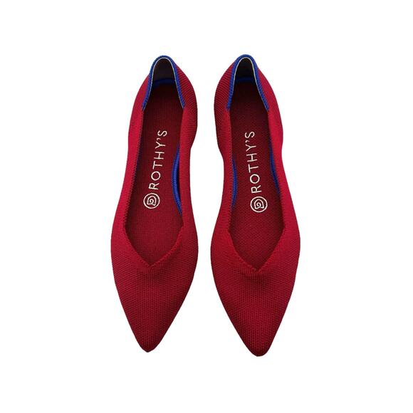 Rothy’s The Point in Chili Red Women’s Size 8.5 New‎ - Picture 3 of 9